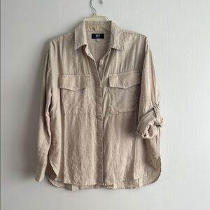 Linen shirt blouse I think S-M